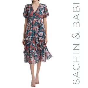 NWT Sachin & Babi Veronica Floral Dress